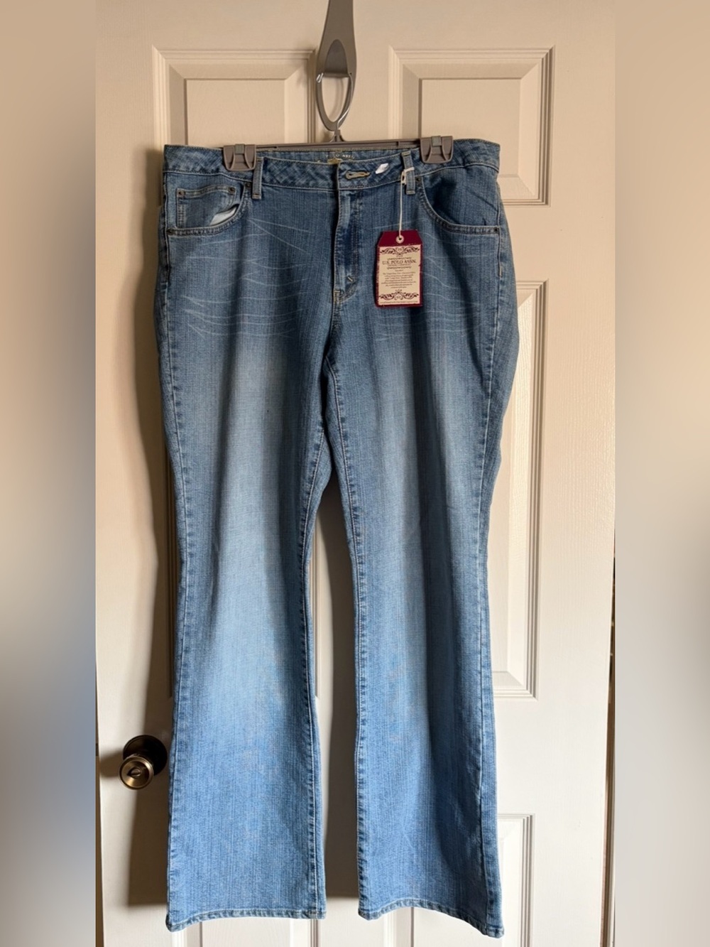 U.S. Polo Assn. Light Blue Flared Women's Jeans -| Sz 16